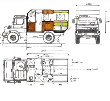 Skizze 2 Unimog