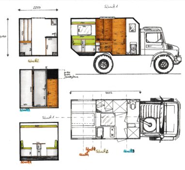 Skizze 3 Unimog inkl Schnitt