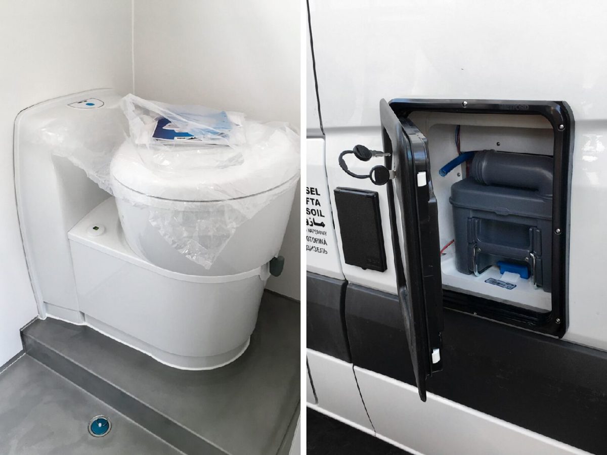 Welche Toilette im Campervan? Overlandys
